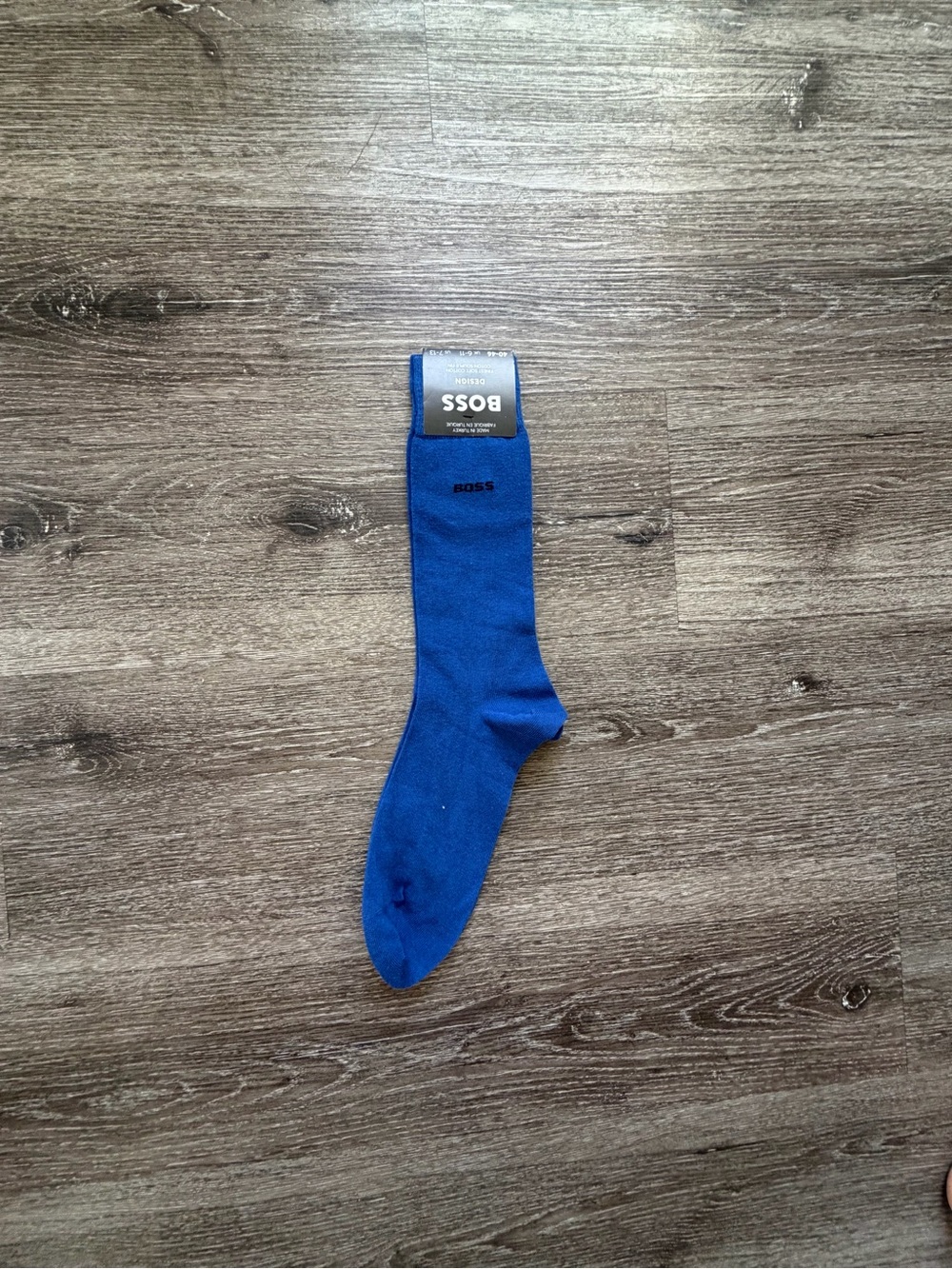 BOSS Men's Bright Blue Dress Sock
